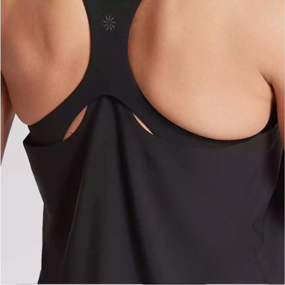 Athleta 2-in-1 Ultimate Support Bra Tank Top, Black, XS - Picture 3 of 14